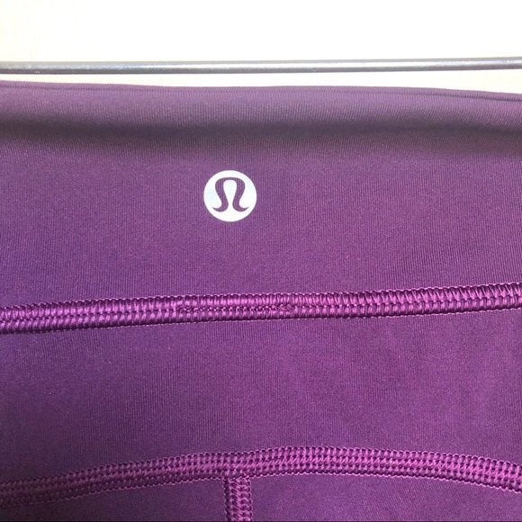 Lululemon Wild And Free Purple Tights - Picture 10 of 16